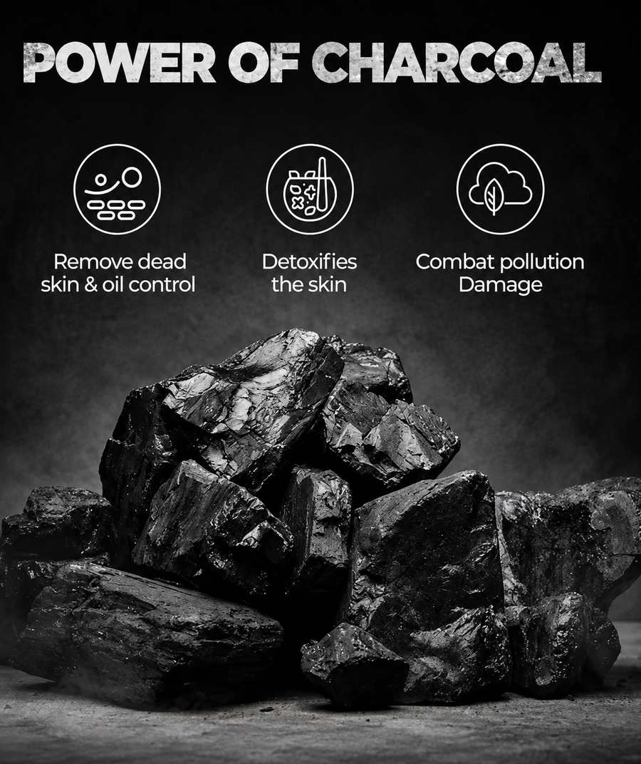 Cream Scrub with Charcoal