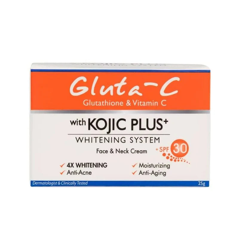 Gluta-C - Face & Neck Cream with Kojic Plus+
